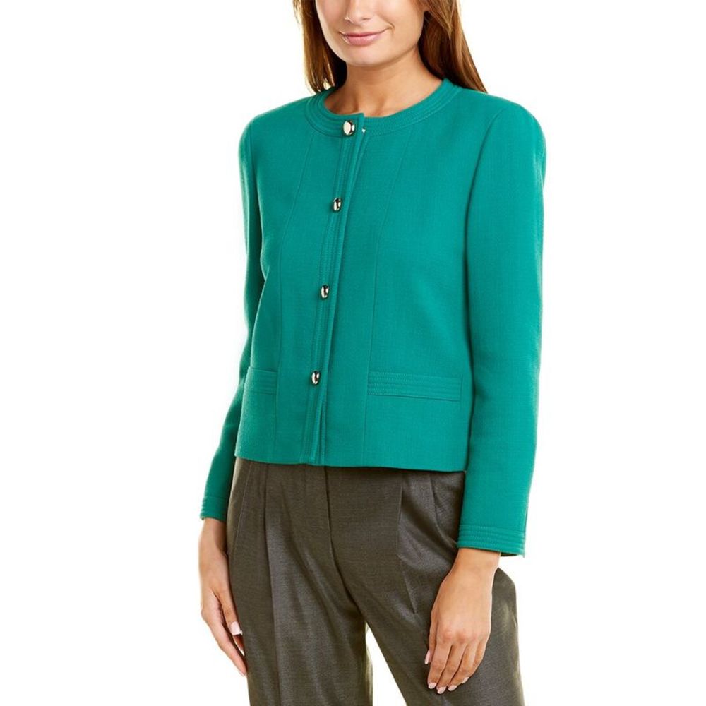 Lafayette 148 New York Sami Wool Jacket - Picture 3 of 5